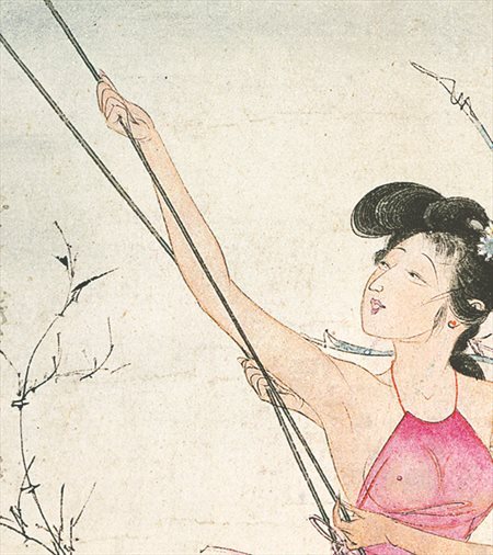金乡-胡也佛的仕女画和最知名的金瓶梅秘戏图